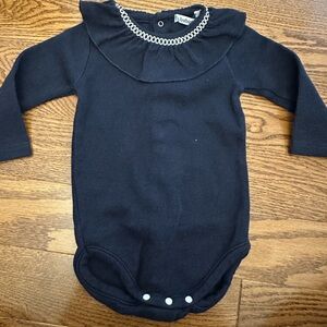 Babidu 9m thermal navy blue Long Sleeve Baby Bodysuit
